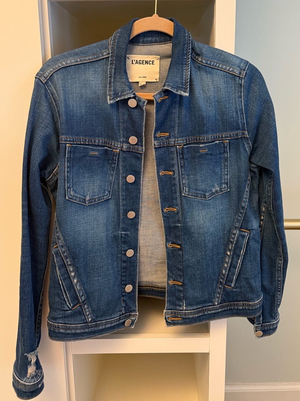 L’Agence Denim Jacket